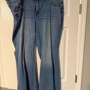 Torrid Light Blue Flare Jeans